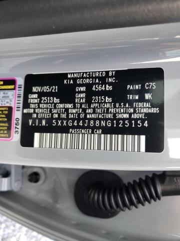 2022 KIA K5 GT 5XXG44J88NG125154