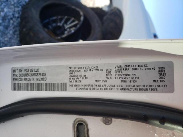 2021 RAM 2500 TRADE 3C6UR5CL6MG525132
