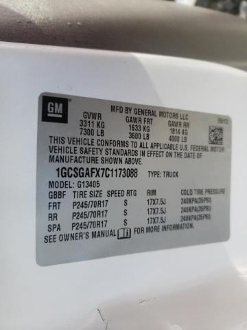 2012 CHEVROLET EXPRESS G1 - 1GCSGAFX7C1173088