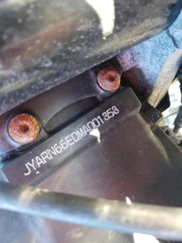 2021 YAMAHA YZFR1 JYARN66E0MA001353