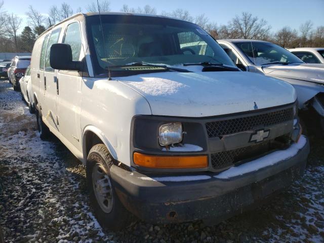 Salvage cars for sale from Copart Windsor, NJ: 2005 Chevrolet Express G2