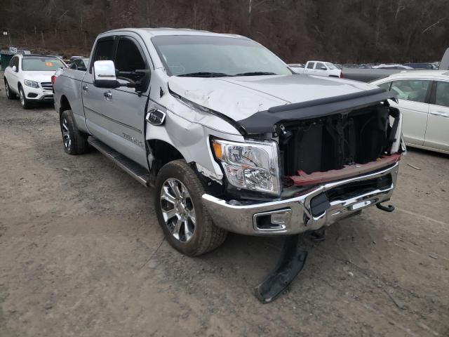Salvage cars for sale from Copart Marlboro, NY: 2018 Nissan Titan XD S