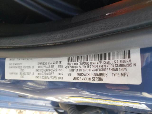 2018 FIAT 500L LOUNG ZFBCFACH0JZ040906