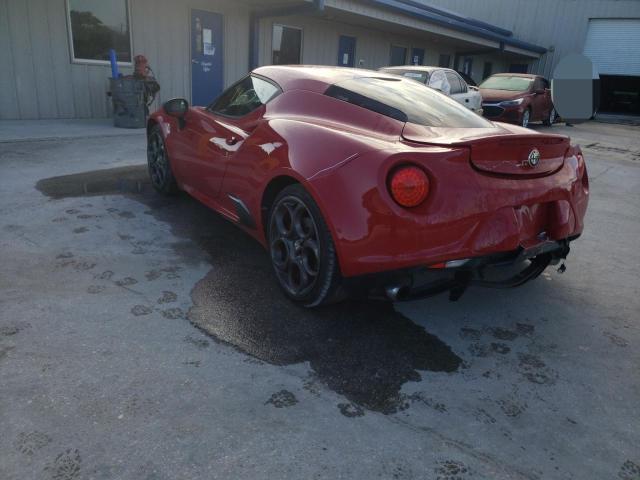 2015 ALFA ROMEO 4C ZARBAAA49FM161497