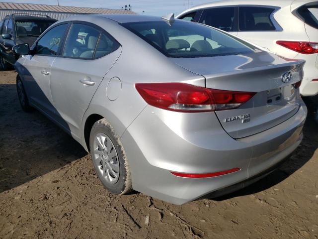 2017 HYUNDAI ELANTRA SE KMHD74LF2HU339914