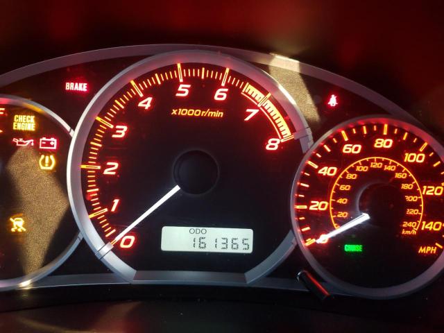 2011 SUBARU IMPREZA WR JF1GV7F6XBG518055