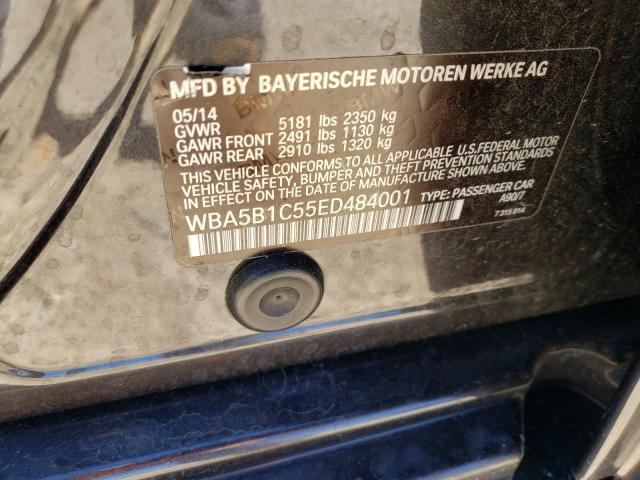 WBA5B1C55ED484001 BMW 5 Series 2014. Фото: 9