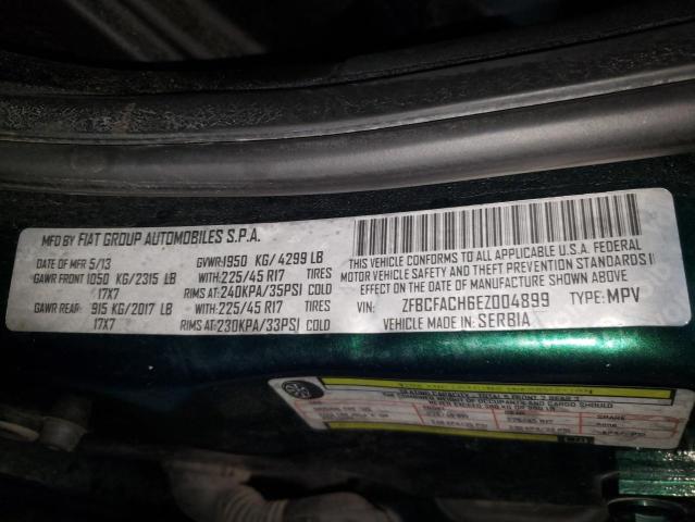 2014 FIAT 500L LOUNG ZFBCFACH6EZ004899