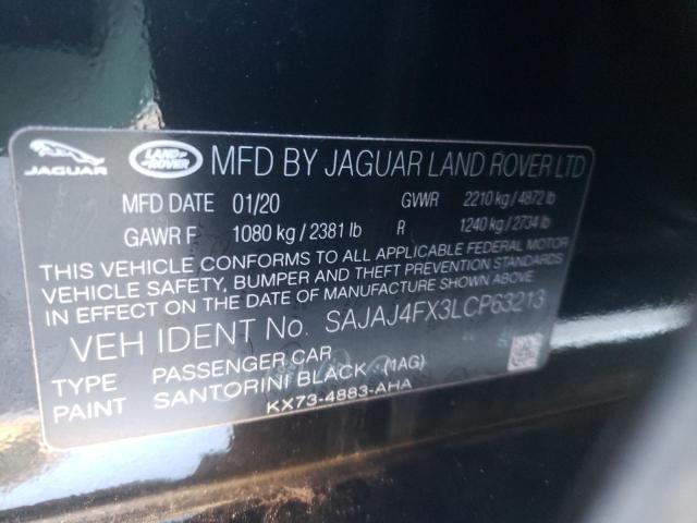 2020 JAGUAR XE S SAJAJ4FX3LCP63213