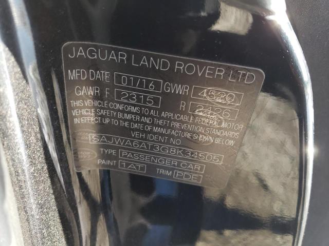 2016 JAGUAR F-TYPE SAJWA6AT3G8K34505