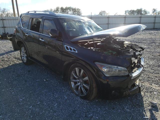 Salvage cars for sale from Copart Cartersville, GA: 2012 Infiniti QX56