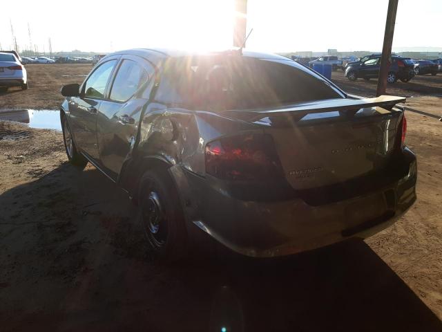 2012 DODGE AVENGER SX 1C3CDZCB3CN215323