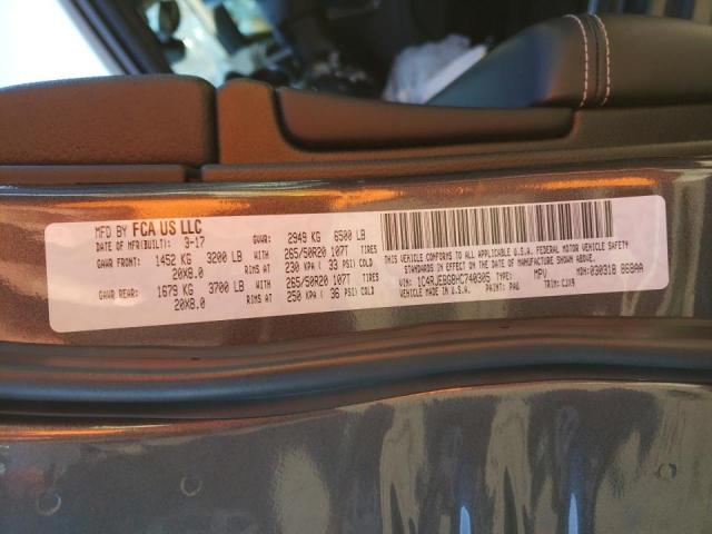 2017 JEEP GRAND CHER - 1C4RJEBG8HC740305
