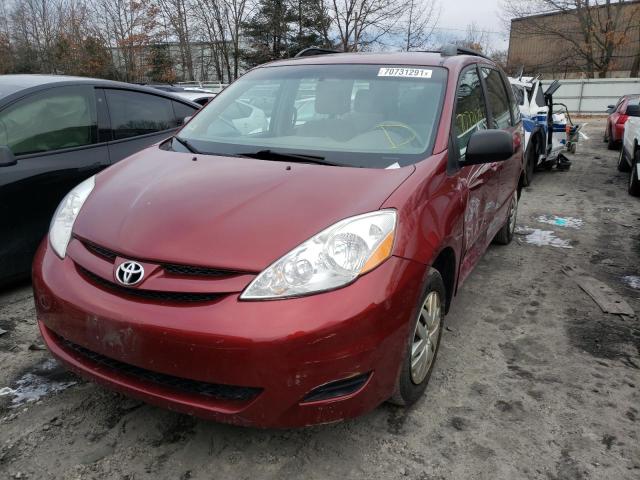 2010 TOYOTA SIENNA CE 5TDKK4CC2AS322752