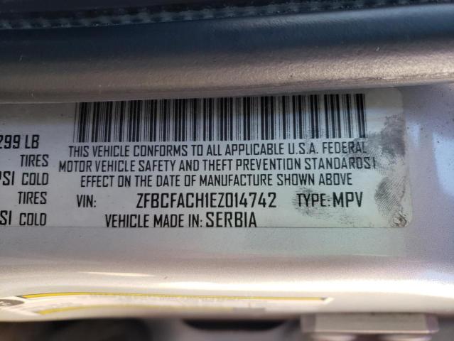 2014 FIAT 500L LOUNG ZFBCFACH1EZ014742