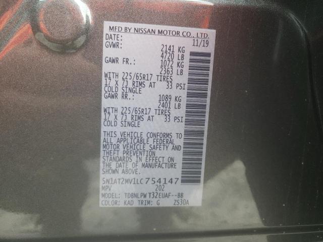 2020 NISSAN 240SX 5N1AT2MV1LC754147
