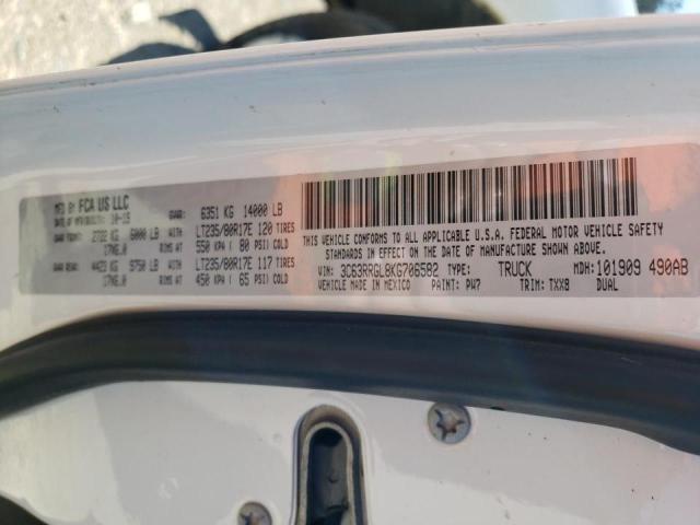 2019 RAM 3500 TRADE 3C63RRGL8KG706582