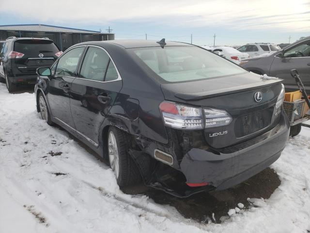 2010 LEXUS HS 250H JTHBB1BA2A2000827