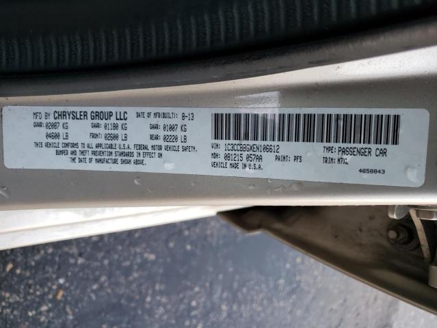 2014 CHRYSLER 200 TOURIN 1C3CCBBGXEN106612