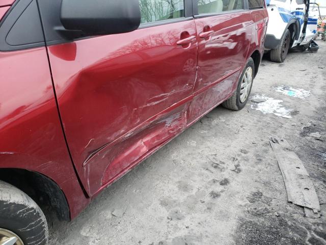 2010 TOYOTA SIENNA CE 5TDKK4CC2AS322752