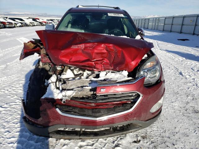 2GNFLGE39G6347526 Chevrolet Equinox Lt 2016. Фото: 8