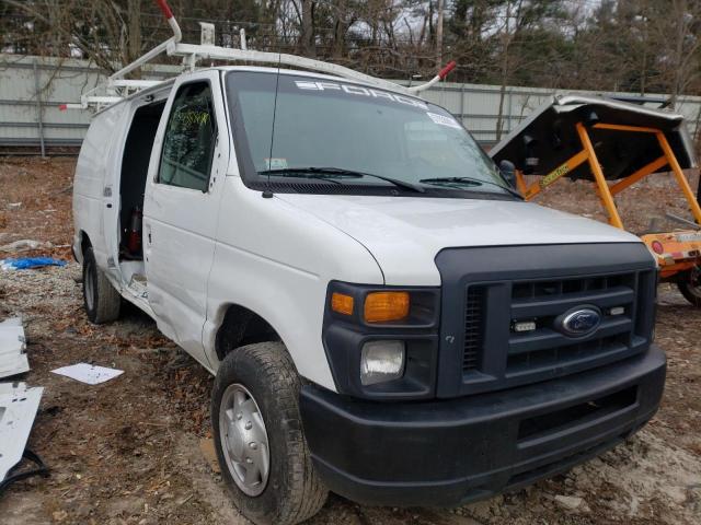 Salvage cars for sale from Copart Mendon, MA: 2013 Ford Econoline