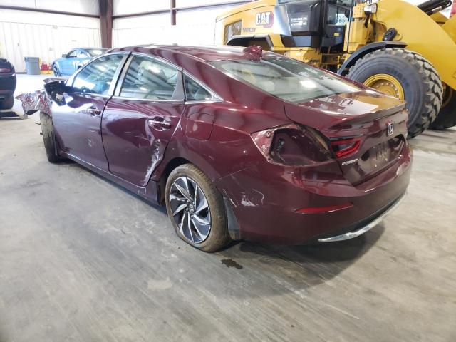 2019 HONDA INSIGHT TO 19XZE4F95KE004903