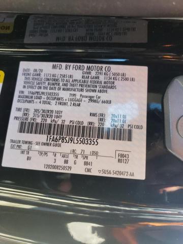 2020 FORD MUSTANG SH 1FA6P8SJ9L5503355