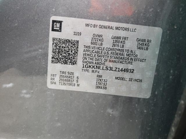 2020 GMC ACADIA AT4 1GKKNLLS3LZ144932
