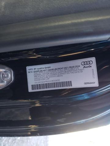 2013 AUDI RS5 WUAC6AFR5DA900600