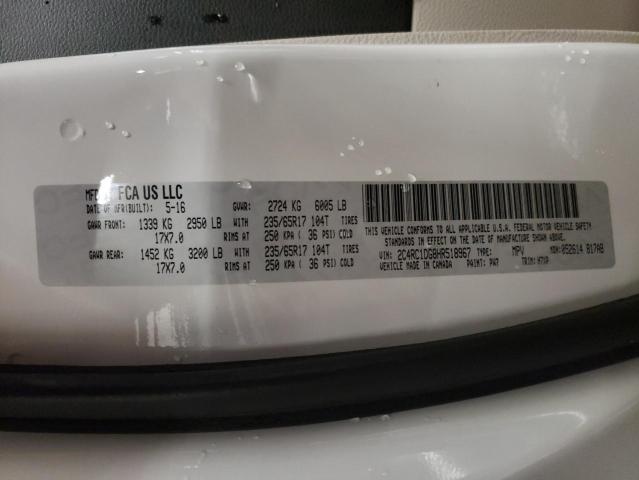 2017 CHRYSLER PACIFICA 2C4RC1DG8HR518967