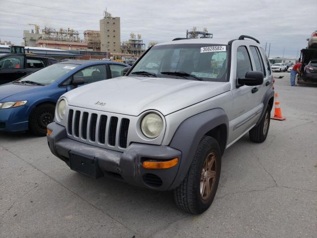 2003 JEEP LIBERTY SP - Left Front View