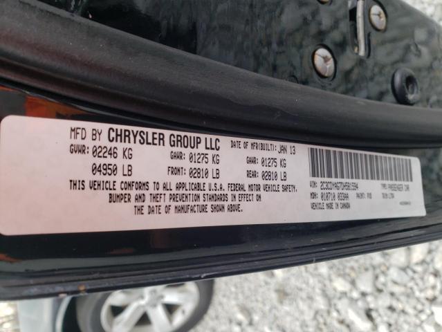 2C3CDYAG7DH581594 Dodge Challenger 2013. Фото: 9
