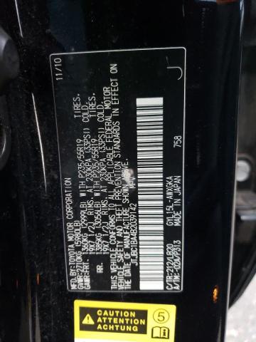 2011 LEXUS RX 450 JTJBC1BA4B2039142