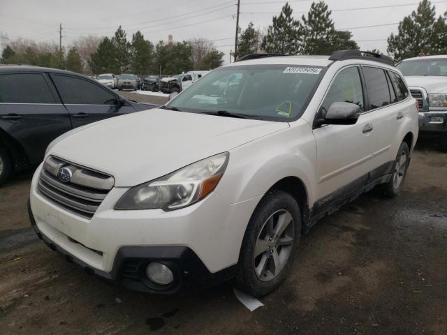 2014 SUBARU OUTBACK 2. - Left Front View