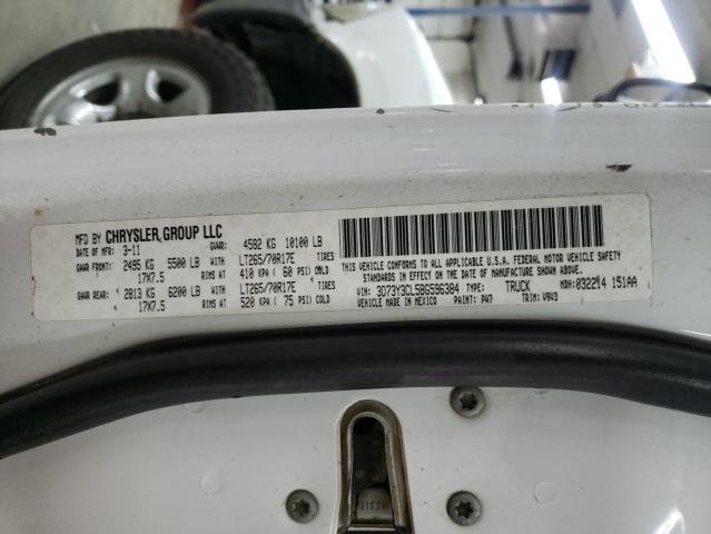 2011 DODGE RAM 3500 3D73Y3CL5BG596384