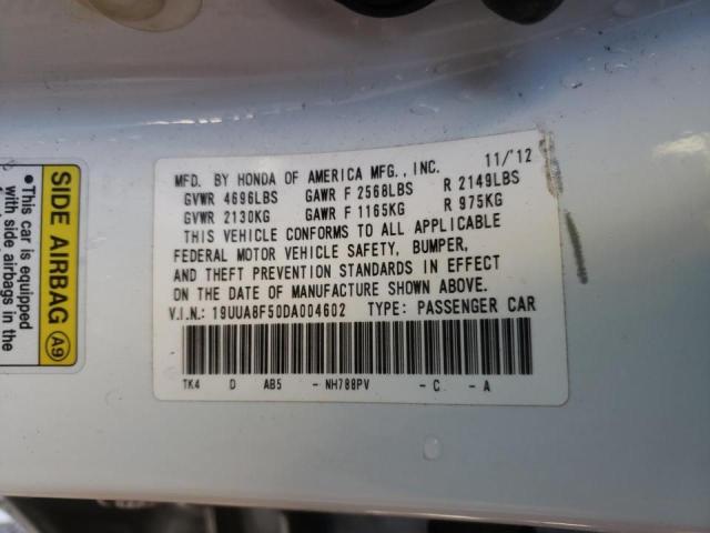 2013 ACURA TL TECH 19UUA8F50DA004602