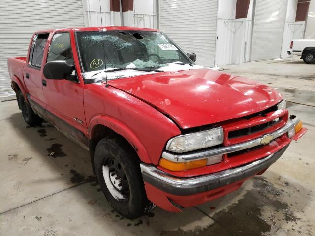 Chevrolet S10 salvage cars for sale: 2002 Chevrolet S10