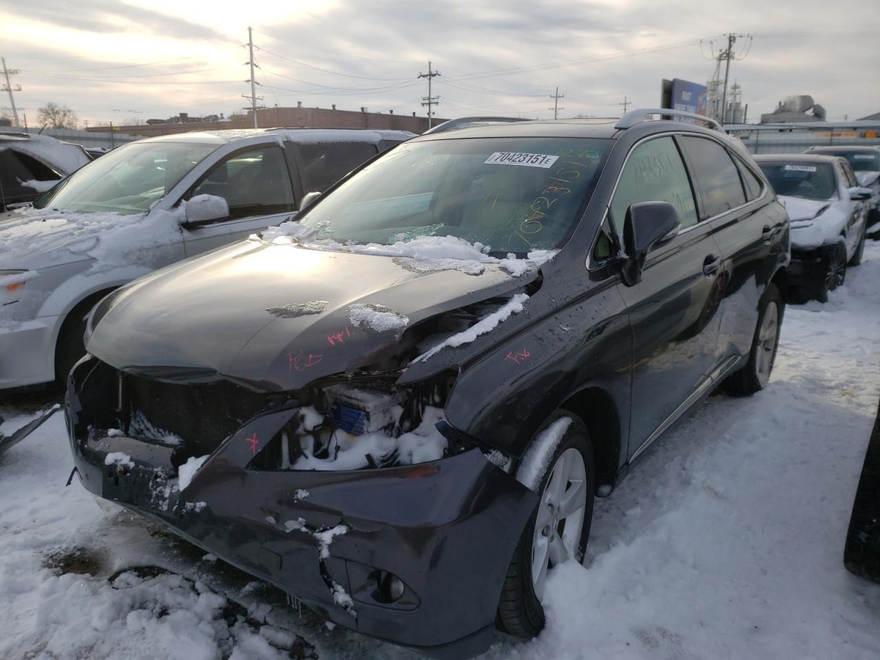 2010 Lexus Rx 350 VIN: 2T2BK1BAXAC072728 Lot: 70423151