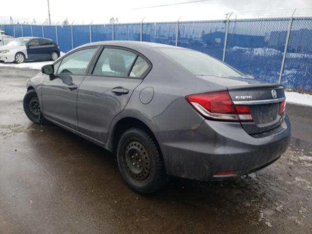 2HGFB2E53EH009378 Honda Civic Lx 2014. Фото: 2