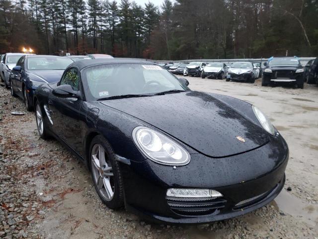 Salvage cars for sale at Mendon, MA auction: 2009 Porsche Boxster S