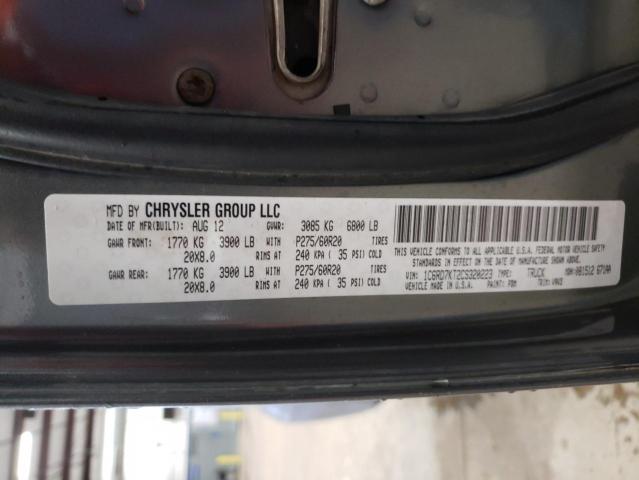 2012 DODGE RAM 1500 S 1C6RD7KT2CS320223