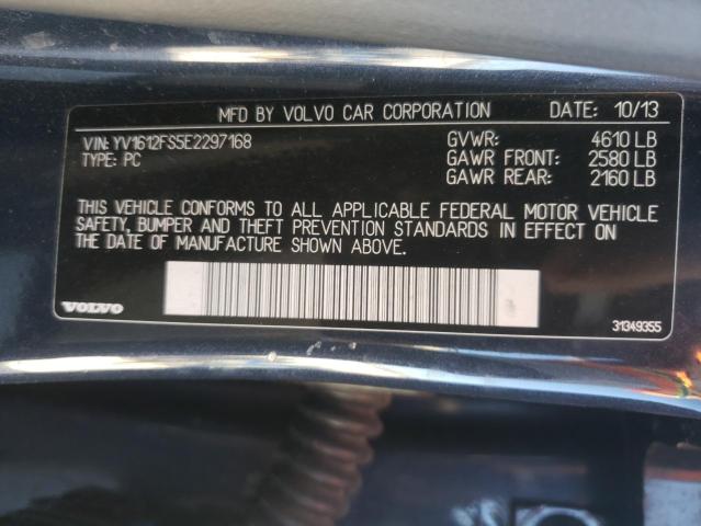 2014 VOLVO S60 T5 YV1612FS5E2297168