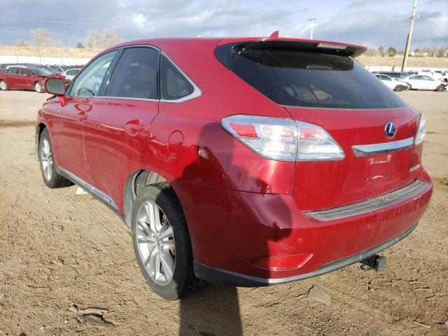 2012 LEXUS RX 450 JTJZB1BA4C2406026