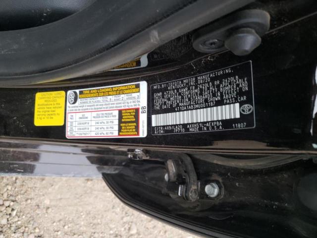 2021 TOYOTA AVALON LIM 4T1DA1AB3MU001187
