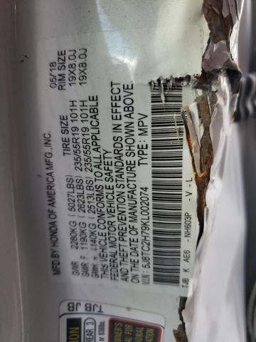 2019 ACURA RDX ADVANC 5J8TC2H79KL002074