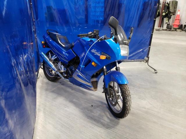 Salvage motorcycles for sale at Spartanburg, SC auction: 2007 Kawasaki EX250 F