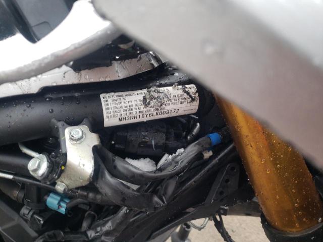 2020 YAMAHA YZFR3 A MH3RH18Y6LK003172