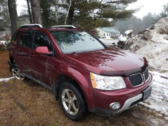 Salvage cars for sale from Copart Lyman, ME: 2009 Pontiac Torrent