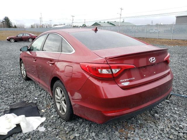 Vin: 5npe24afxfh046909, lot: 30832892, hyundai sonata se 20153